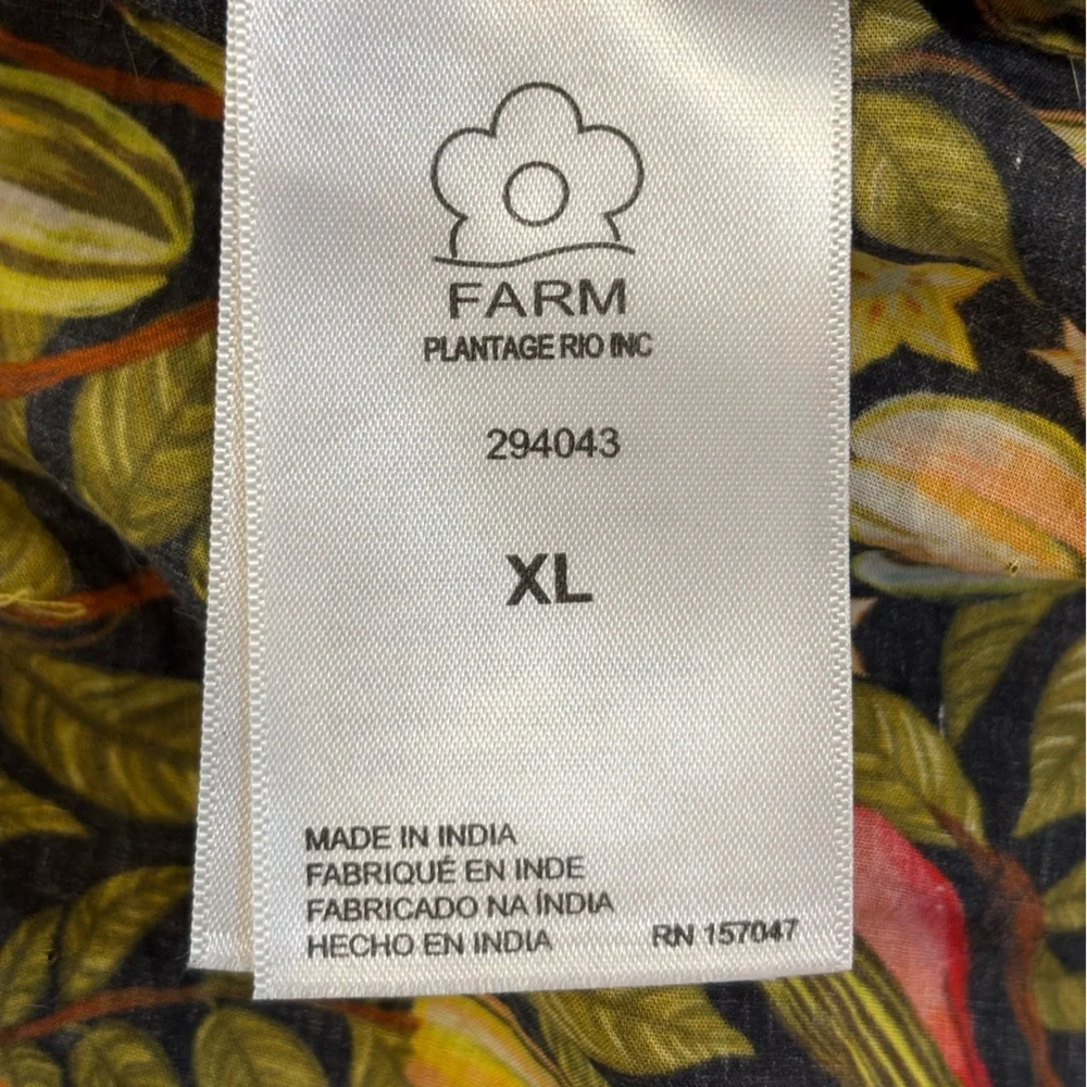 FARM Rio Star Fruit Maxi Dress - Size XL - Picture 11 of 12